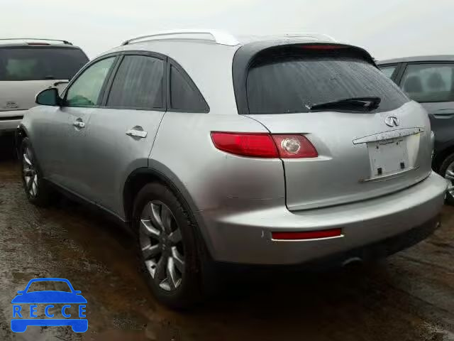 2004 INFINITI FX35 JNRAS08W84X222452 зображення 2