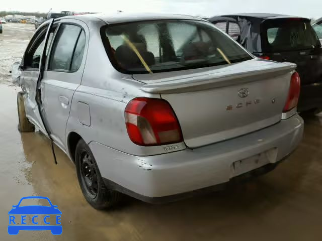 2000 TOYOTA ECHO JTDBT1232Y0057129 image 2