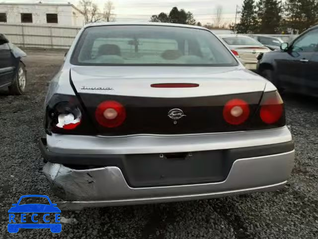 2004 CHEVROLET IMPALA 2G1WF52E549351585 image 9