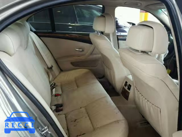 2008 BMW 528I WBANU53568CT18372 зображення 5