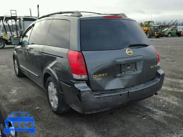 2005 NISSAN QUEST S/SE 5N1BV28U35N104971 Bild 2