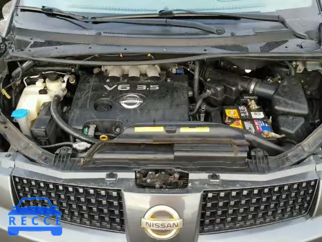 2005 NISSAN QUEST S/SE 5N1BV28U35N104971 Bild 6