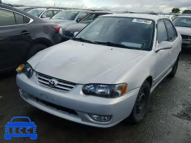 2001 TOYOTA COROLLA CE 1NXBR12E61Z496019 image 1