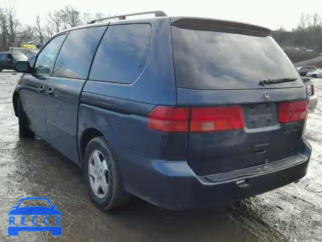 2000 HONDA ODYSSEY EX 2HKRL1864YH518673 image 2