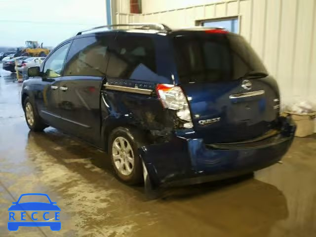 2009 NISSAN QUEST S/SE 5N1BV28U89N108052 Bild 2