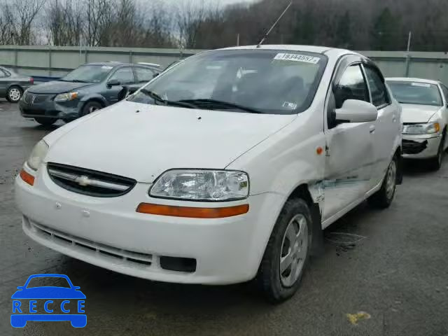 2004 CHEVROLET AVEO LS KL1TJ52654B235407 image 1