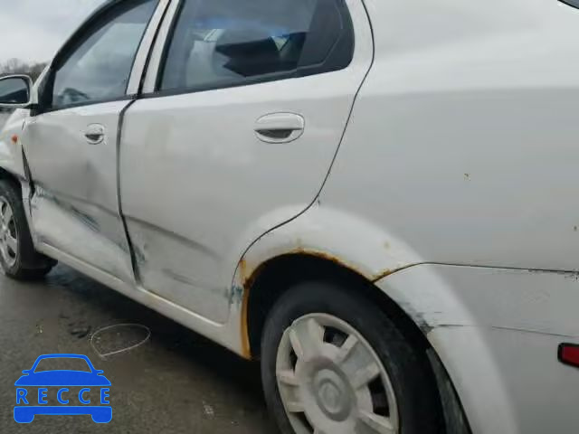 2004 CHEVROLET AVEO LS KL1TJ52654B235407 image 8