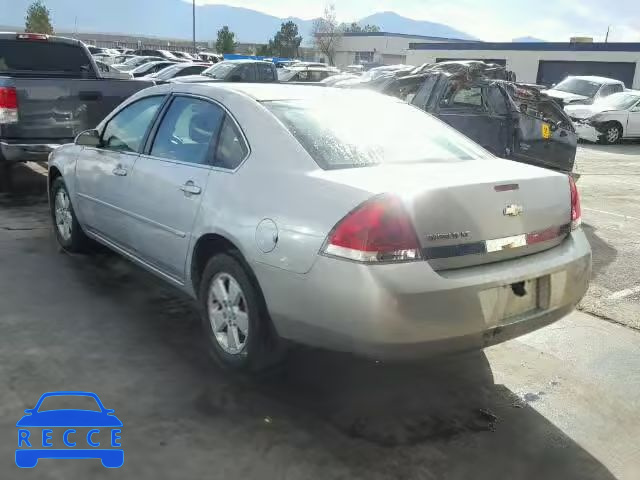 2008 CHEVROLET IMPALA LT 2G1WT58N389133585 зображення 2