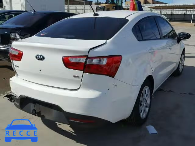 2013 KIA RIO LX KNADM4A33D6144969 зображення 3