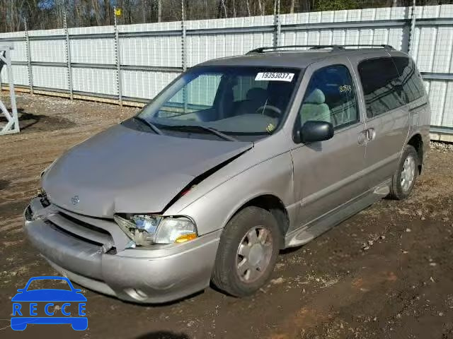 2002 NISSAN QUEST GXE 4N2ZN15T22D812488 зображення 1