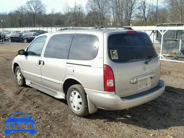 2002 NISSAN QUEST GXE 4N2ZN15T22D812488 image 2
