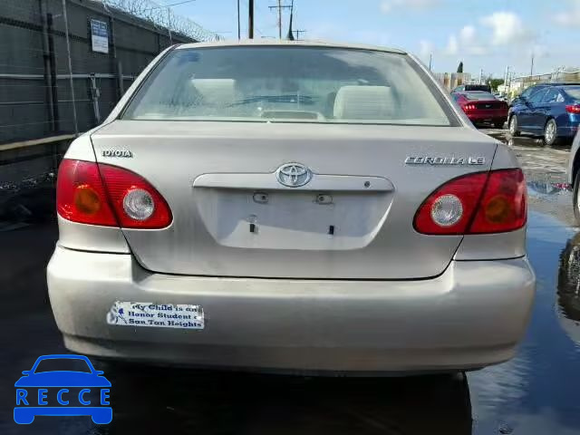 2003 TOYOTA COROLLA CE 1NXBR32E83Z028887 image 9