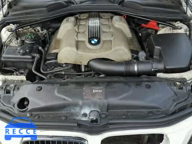 2005 BMW 545I WBANB33525CN67208 зображення 6