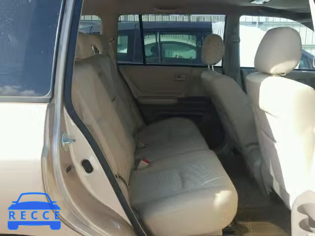 2006 TOYOTA HIGHLANDER JTEDD21A560135875 зображення 5