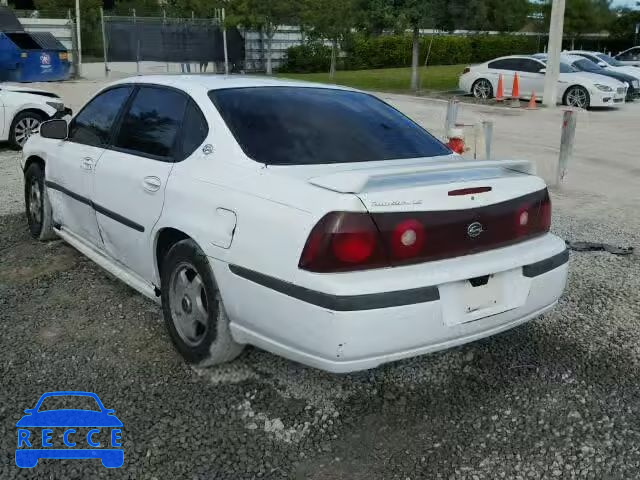 2000 CHEVROLET IMPALA LS 2G1WH55K9Y9329199 image 2