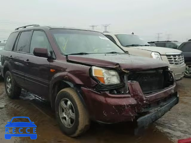 2007 HONDA PILOT EXL 5FNYF18737B009585 image 0