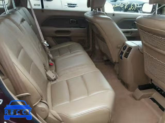 2007 HONDA PILOT EXL 5FNYF18737B009585 image 5