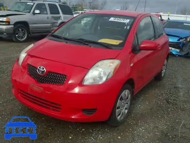 2007 TOYOTA YARIS JTDJT923975116009 зображення 1