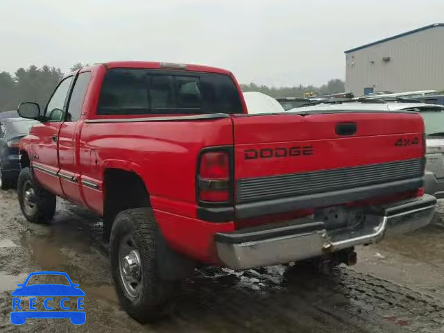 1999 DODGE RAM 2500 Q 1B7KF23W8XJ630453 зображення 2