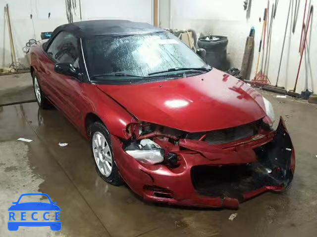 2004 CHRYSLER SEBRING GT 1C3EL75RX4N353209 image 0