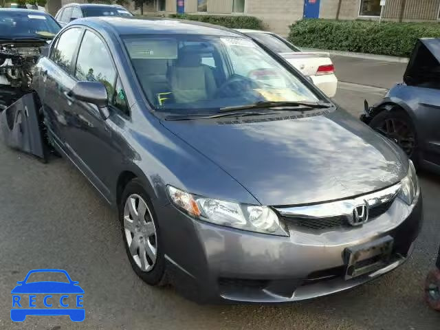 2011 HONDA CIVIC LX 19XFA1F58BE049134 зображення 0