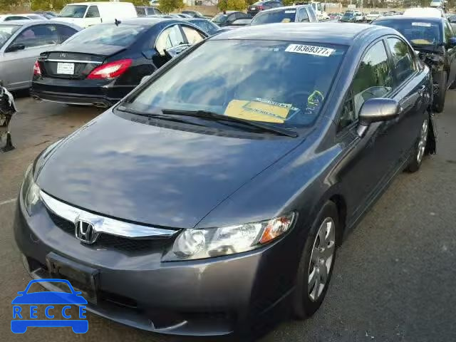 2011 HONDA CIVIC LX 19XFA1F58BE049134 зображення 1