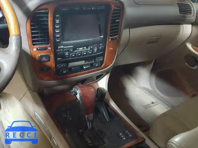 2002 LEXUS LX 470 JTJHT00WX23523037 image 8