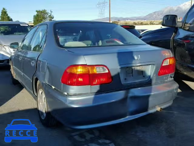 2000 HONDA CIVIC EX 2HGEJ8646YH535452 Bild 2