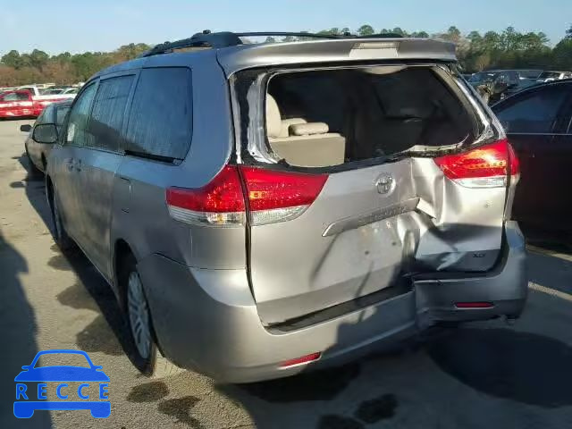 2011 TOYOTA SIENNA XLE 5TDYK3DC5BS040237 зображення 2