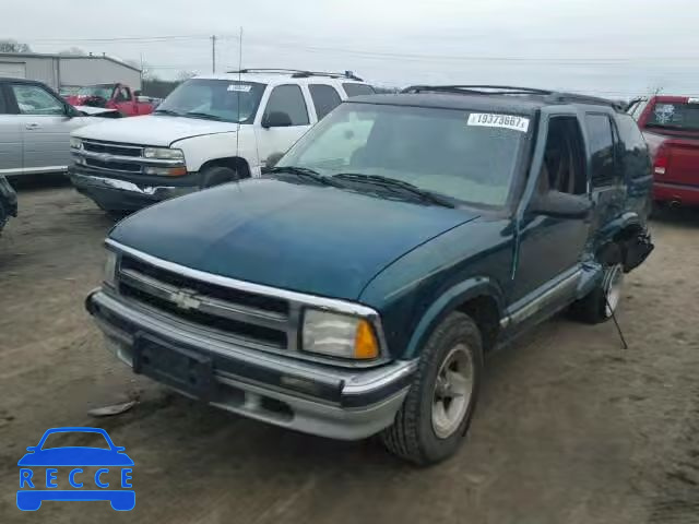 1996 CHEVROLET BLAZER 1GNCS13W5T2237936 Bild 1