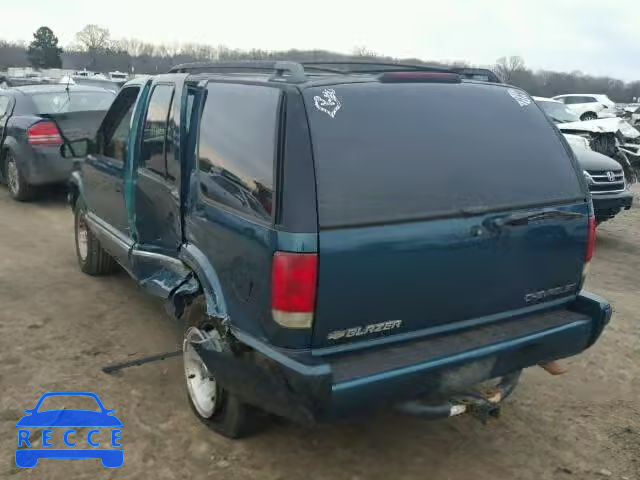 1996 CHEVROLET BLAZER 1GNCS13W5T2237936 зображення 2