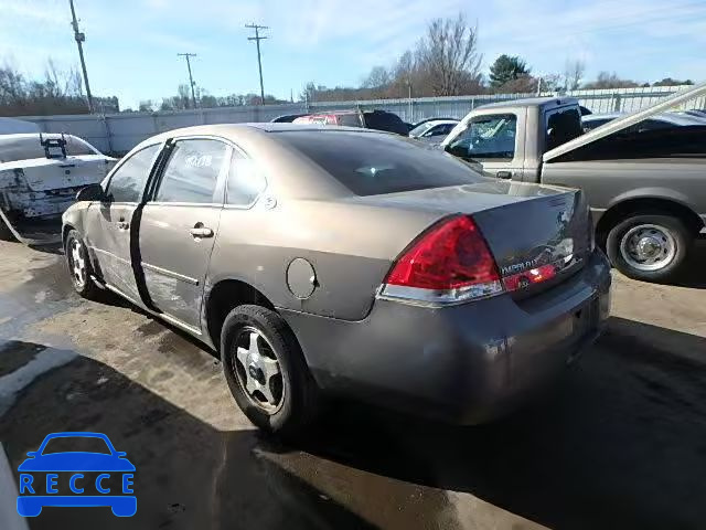 2007 CHEVROLET IMPALA LT 2G1WT58K279211584 image 2