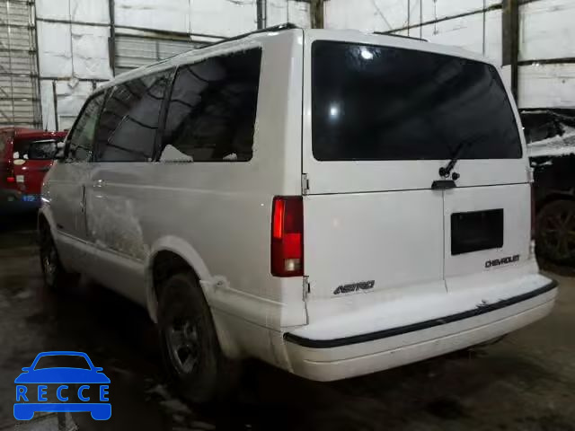 1999 CHEVROLET ASTRO VAN 1GNDM19WXXB121126 image 2