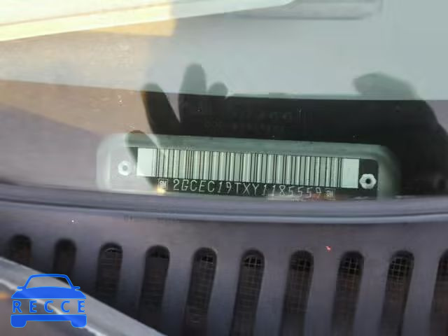 2000 CHEVROLET SILVERADO 2GCEC19TXY1185559 image 9