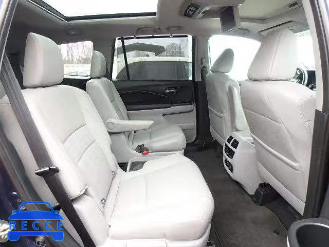 2016 HONDA PILOT ELIT 5FNYF6H06GB061020 зображення 5