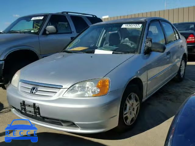 2001 HONDA CIVIC LX 2HGES16581H589015 image 1