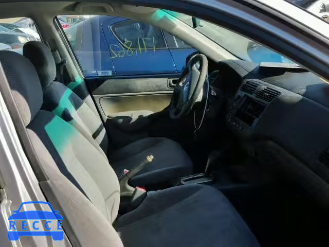 2001 HONDA CIVIC LX 2HGES16581H589015 image 4