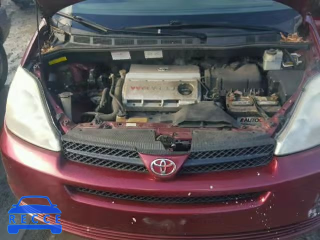 2005 TOYOTA SIENNA CE/ 5TDZA23C55S384321 зображення 6