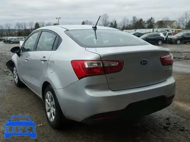 2014 KIA RIO LX KNADM4A32E6384208 image 2