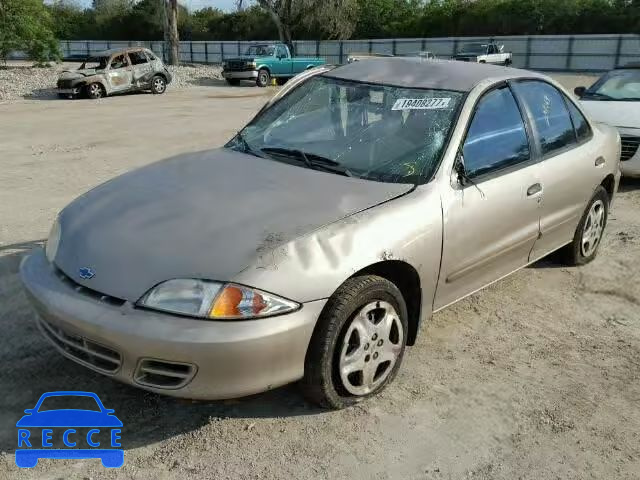 2002 CHEVROLET CAVALIER L 1G1JF524X27131701 image 1