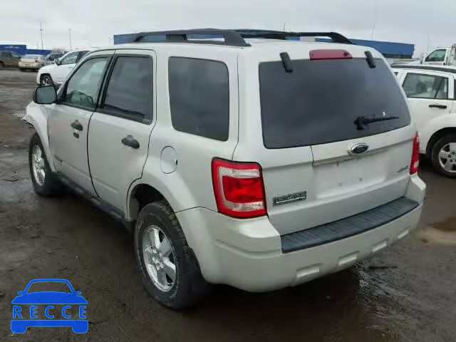 2008 FORD ESCAPE XLT 1FMCU93Z88KD22588 зображення 2