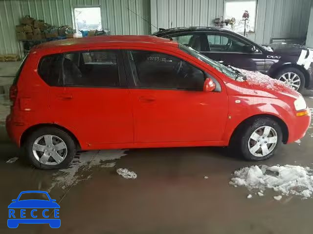 2007 CHEVROLET AVEO/LS KL1TD66677B760402 image 8