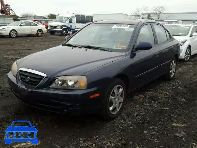 2006 HYUNDAI ELANTRA GL KMHDN46D96U342225 image 1