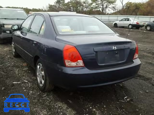 2006 HYUNDAI ELANTRA GL KMHDN46D96U342225 image 2