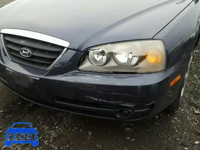 2006 HYUNDAI ELANTRA GL KMHDN46D96U342225 image 8