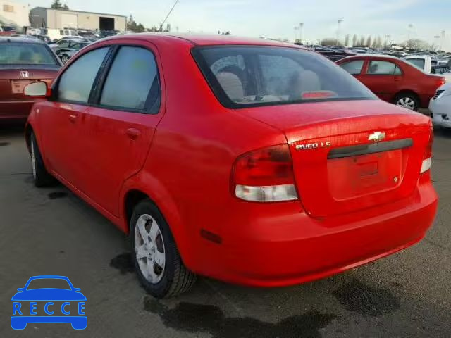 2005 CHEVROLET AVEO/LS KL1TD52665B348453 image 2