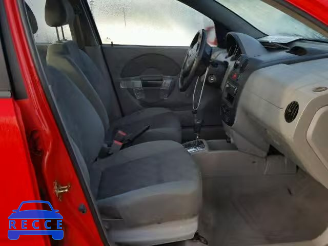 2005 CHEVROLET AVEO/LS KL1TD52665B348453 image 4