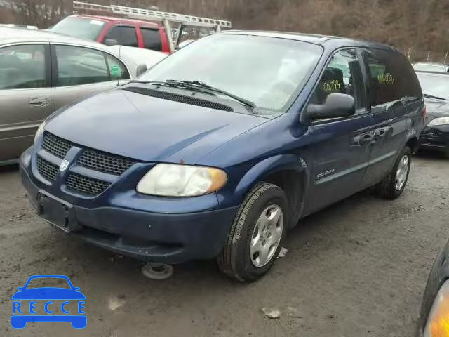 2001 DODGE CARAVAN SE 1B4GP25B81B237158 image 1