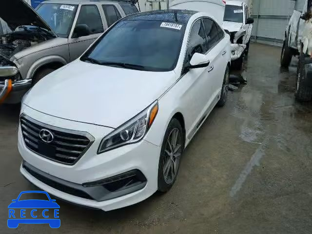 2015 HYUNDAI SONATA SPO 5NPE34AB8FH047633 зображення 1