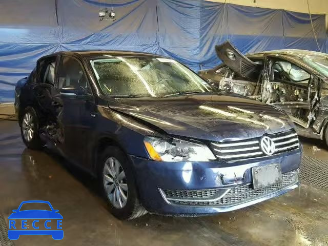 2014 VOLKSWAGEN PASSAT S 1VWAT7A31EC086287 зображення 0